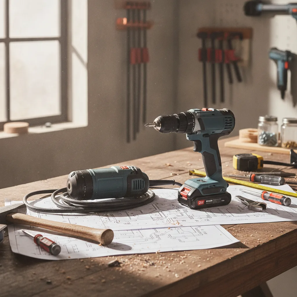 Perceuse filaire ou sans fil | guide de choix 2026 - perceuse filaire sans fil choix