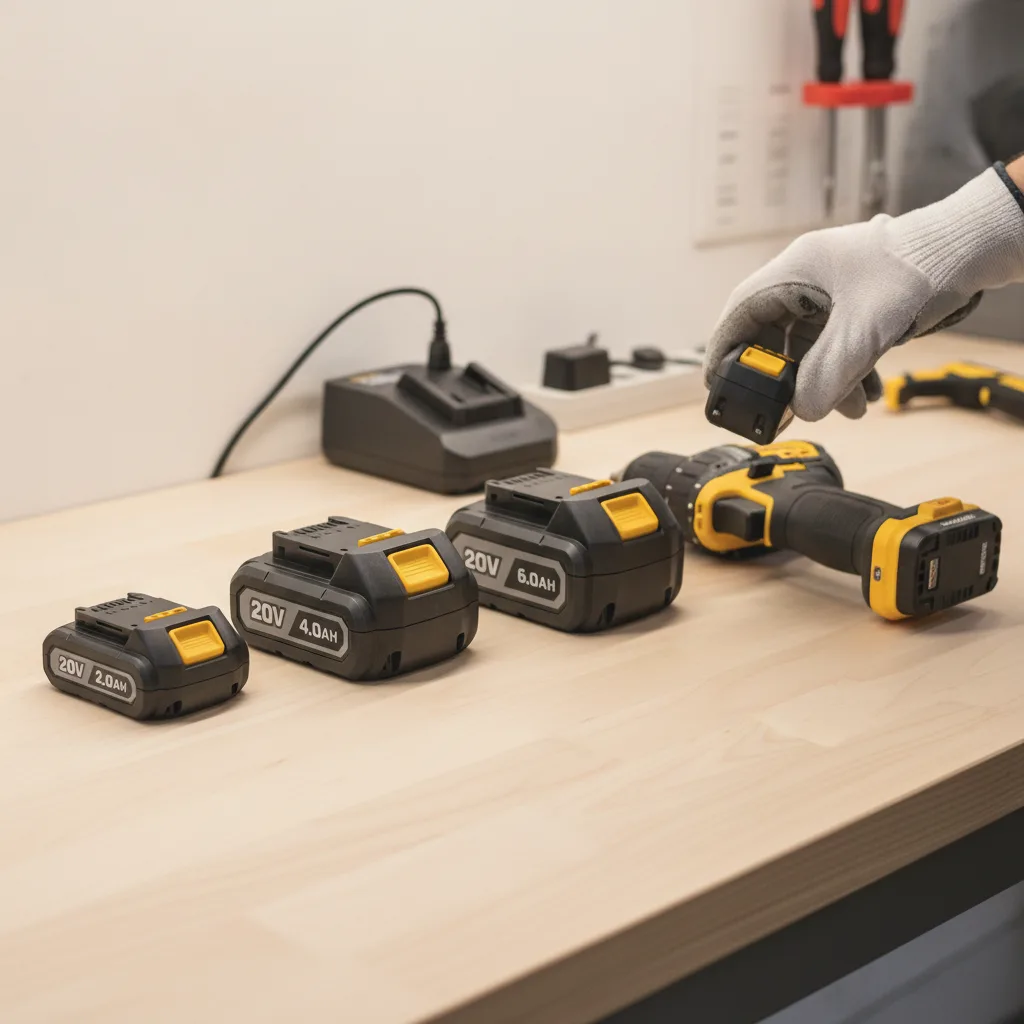 Batterie 2Ah 4Ah 5Ah différence, guide d'achat 2026 - batterie 2ah 4ah 5ah difference