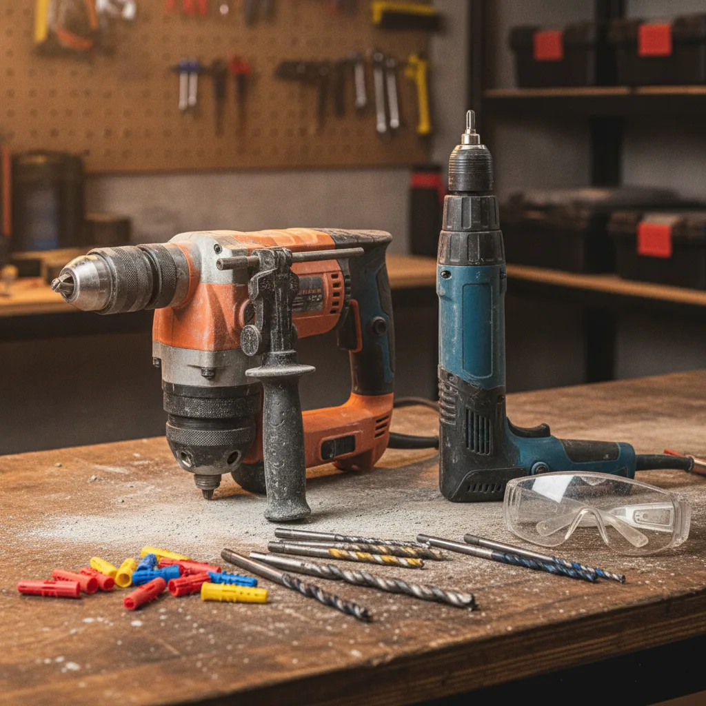 Perforateur vs perceuse à percussion – quelle différence ? - perforateur vs perceuse percussion difference